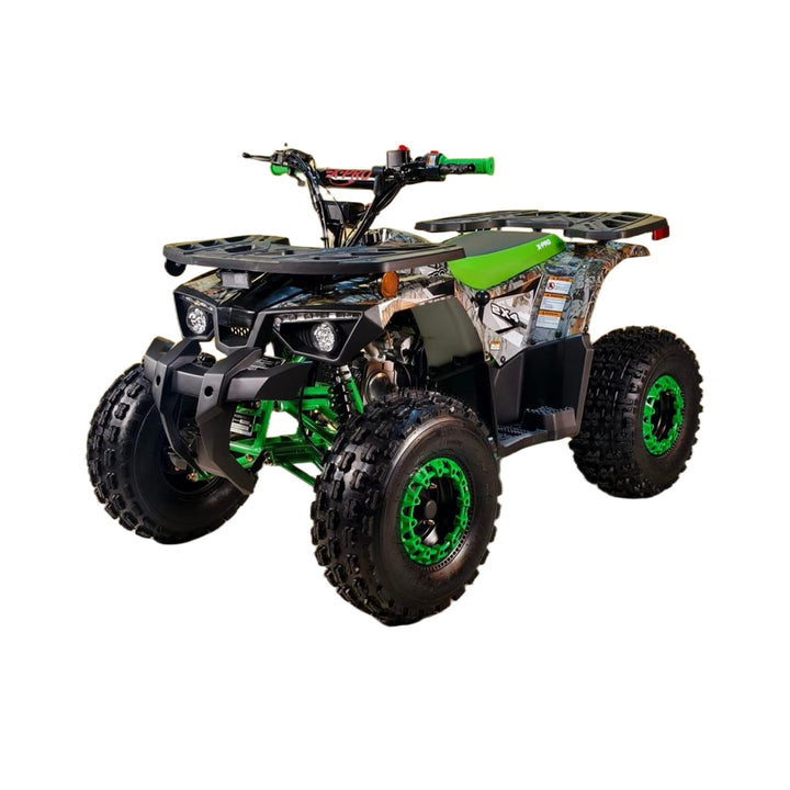 Free Shipping! X-PRO Orca 125cc ATV with Automatic Transmission w/Reverse, LED Headlights, Electric Start, Big 19"/18" Tires!