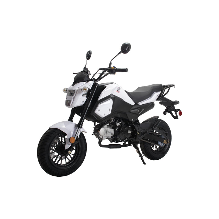 Free shipping! X-PRO 125cc Vader Motorcycle with Manual Transmission, Electric Start! Dual Headlights! Big 12in Wheels!