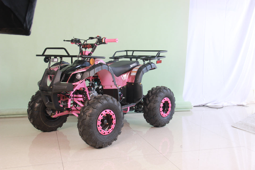 Free shipping! X-PRO Hawk 125cc ATV with Automatic Transmission w/Reverse,  LED Headlights, Remote Control! Big 19in/18inTires!