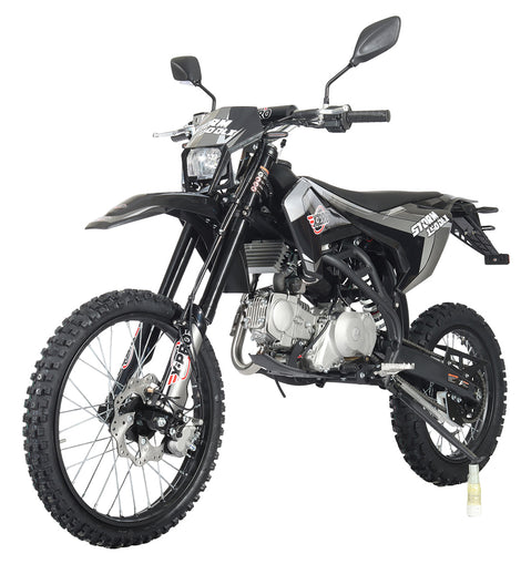 Free Shipping! X-PRO Storm DLX 150 Dirt Bike with All Lights, 4-Speed Manual Transmission, Electric/Kick Start, Big 19in/16in Tires!