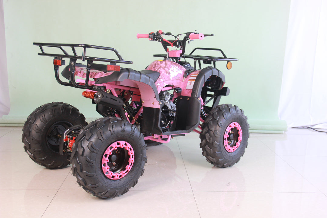 Free shipping! X-PRO Hawk 125cc ATV with Automatic Transmission w/Reverse,  LED Headlights, Remote Control! Big 19in/18inTires!