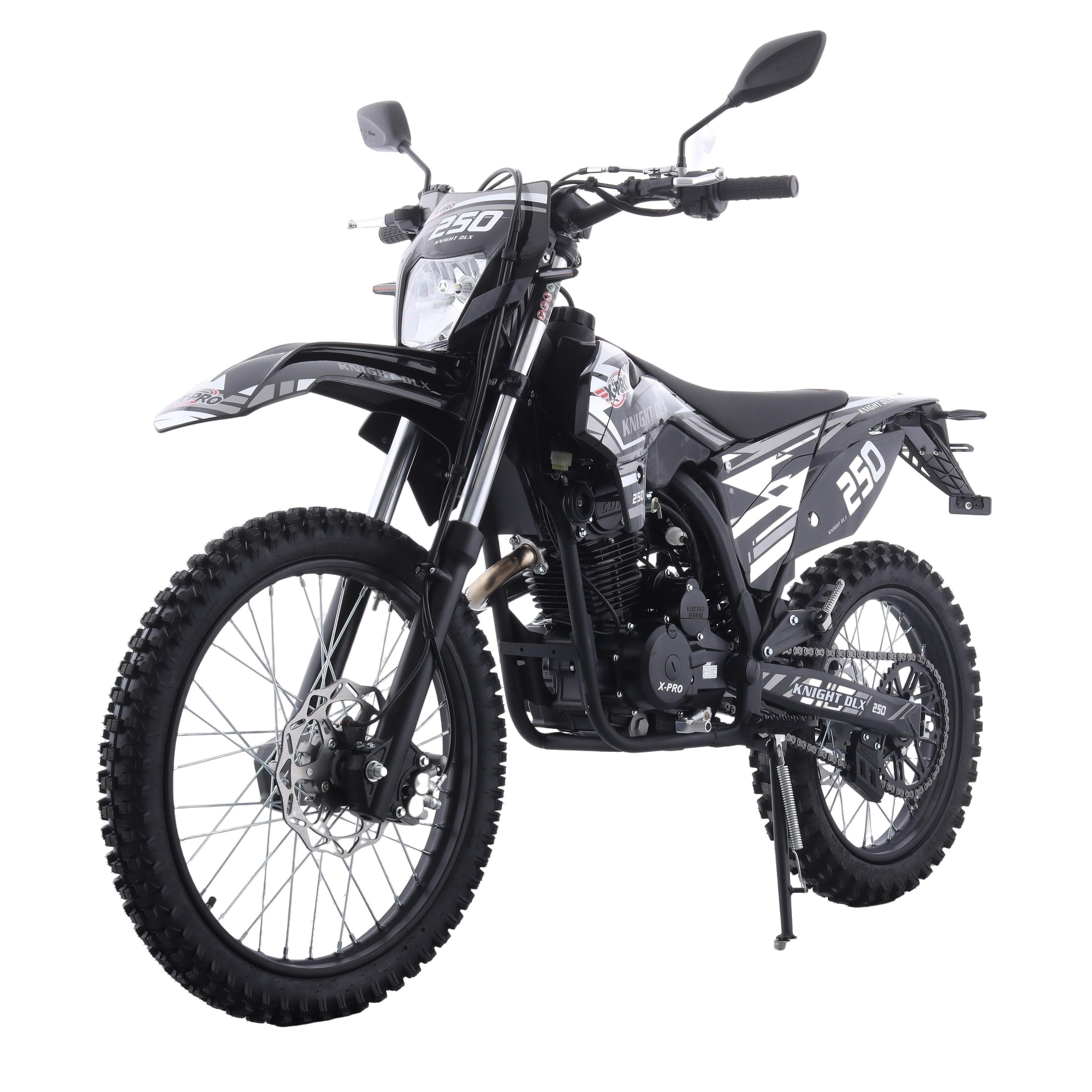希少　ネイティブワークス　ナパーム250 マットブラック Free Shipping! X-PRO Knight DLX 250 Dirt Bike with All Lights and