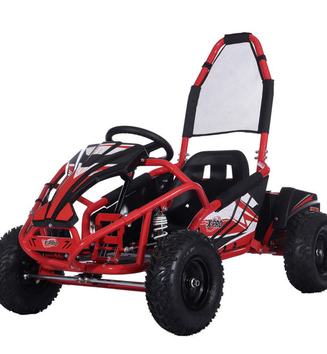 Free Shipping! X-PRO E-Rover 1000W 48V Kids Electric Go Kart with Reverse and Rear Disc Brake! 6