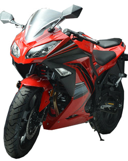 Free Shipping! X-PRO Roaster 250 Electronic Fuel Injection Street Motorcycle with 6-Speed Manual Transmission, Electric Start! 17in Wheels! Assembled In Crate!