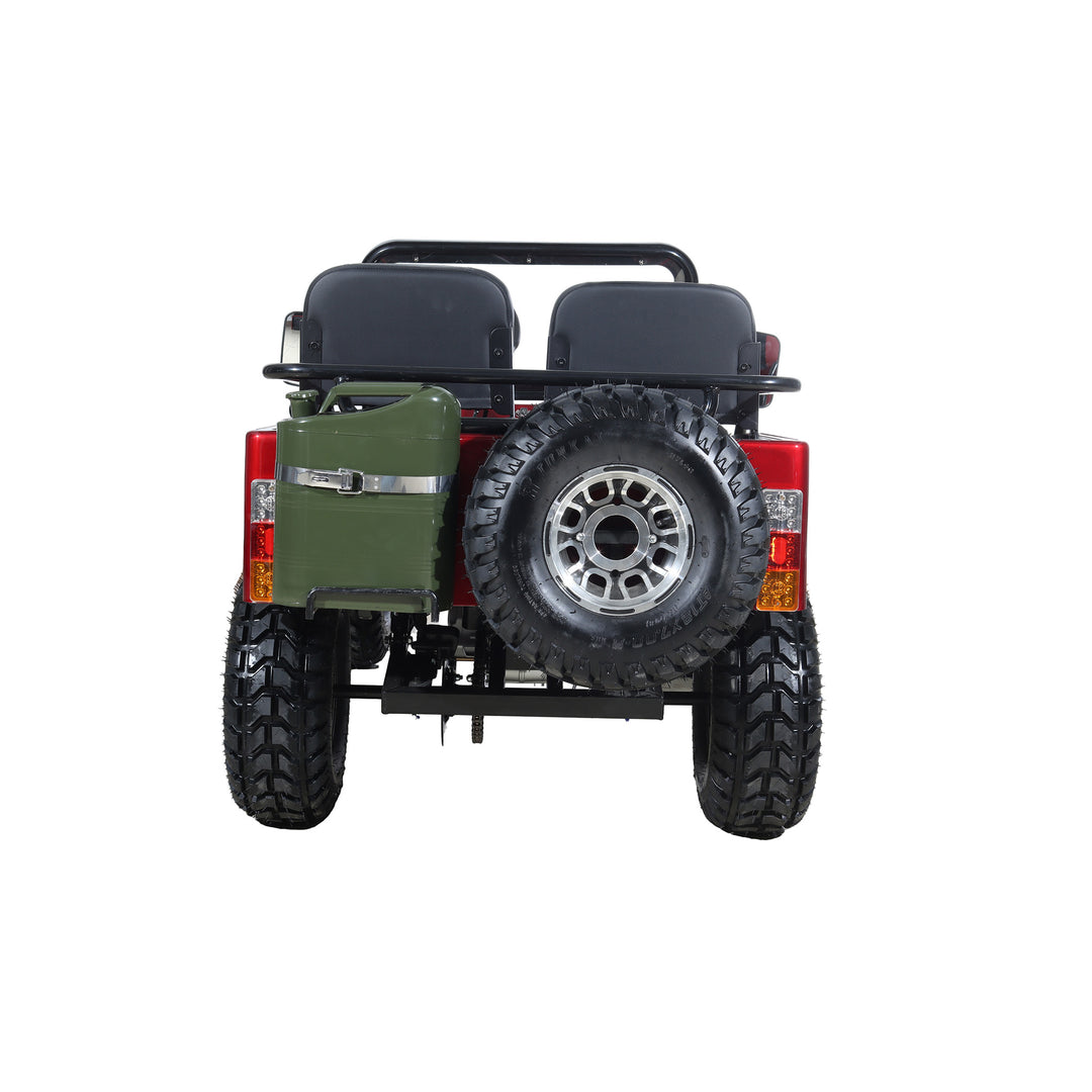 X-PRO Ranger 125 Mini Jeep Go Kart — 125cc Zongshen Engine, 3-Speed Semi-Auto with Reverse. Free shipping!