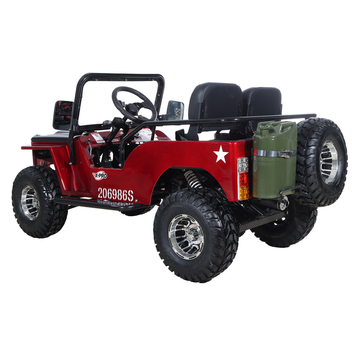 X-PRO Ranger 125 Mini Jeep Go Kart — 125cc Zongshen Engine, 3-Speed Semi-Auto with Reverse. Free shipping!