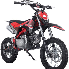 Free Shipping! X-PRO X26 125cc Dirt Bike with 4-Speed Manual Transmission, Kick Start, Big 14"/12" Tires! Zongshen Brand Engine!