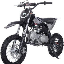 Free Shipping! X-PRO X27 125cc Dirt Bike with 4-Speed Semi-Automatic Transmission, Kick Start, Big 14"/12" Tires! Zongshen Brand Engine!