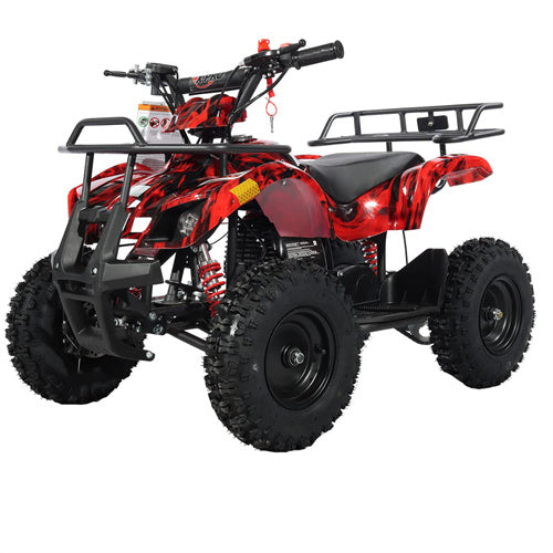 Free Shipping! X-PRO SCOUT 40cc ATV with Chain Transmission, Pull start! Disc Brake! 6in Tires!