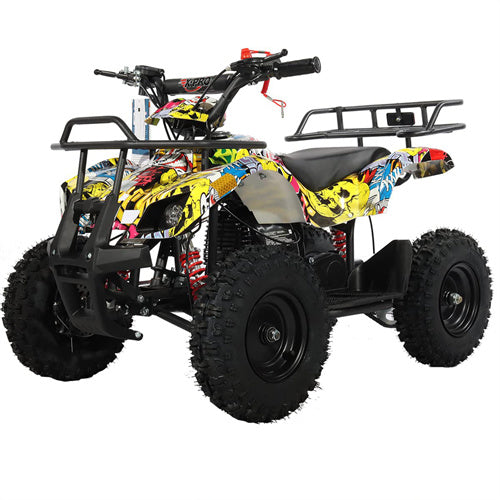 Free Shipping! X-PRO SCOUT 40cc ATV with Chain Transmission, Pull start! Disc Brake! 6in Tires!