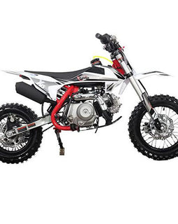 Free Shipping! X-PRO X15 110cc Dirt Bike with Semi-Automatic Transmission, Kick Start, Hydraulic Disc Brake! Chain Drive! 12"/10" Wheels!