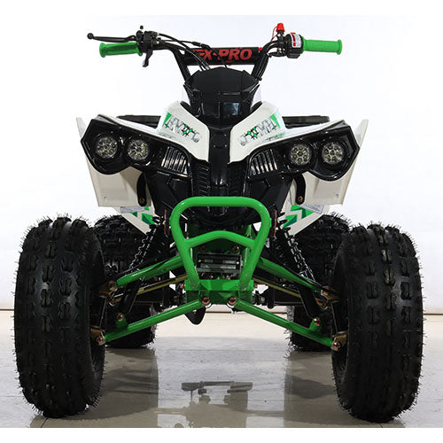 Free Shipping! X-PRO Storm 125cc ATV with Automatic Transmission w/Reverse, LED Headlights, Electric Start, Big 19in/18in Tires!