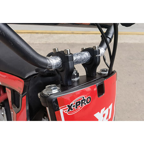 Free Shipping! X-PRO X27 125cc Dirt Bike with 4-Speed Semi-Automatic Transmission, Kick Start, Big 14in/12in Tires! Zongshen Brand Engine!