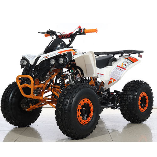 Free Shipping! X-PRO Storm 125cc ATV with Automatic Transmission w/Reverse, LED Headlights, Electric Start, Big 19in/18in Tires!