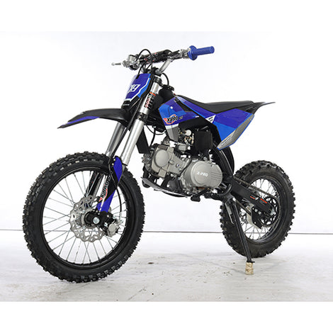 Free Shipping! X-PRO X9 125cc Dirt Bike with 4-Speed Manual Transmission, Kick Start, Big 17