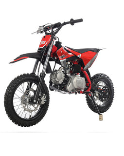 Free Shipping! X-PRO 110cc K013 Dirt Bike with Automatic Transmission, Electric Start, Big 14"/12" Tires! Cradle Type Steel Tube Frame!