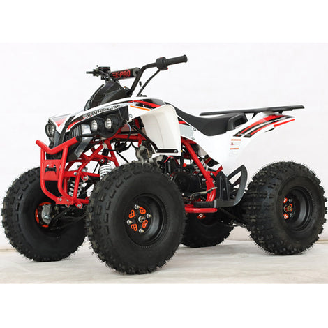 X-PRO Storm 125cc ATV with Automatic Transmission w/Reverse, Remote Control, LED Head and Tail Lights! Big 19