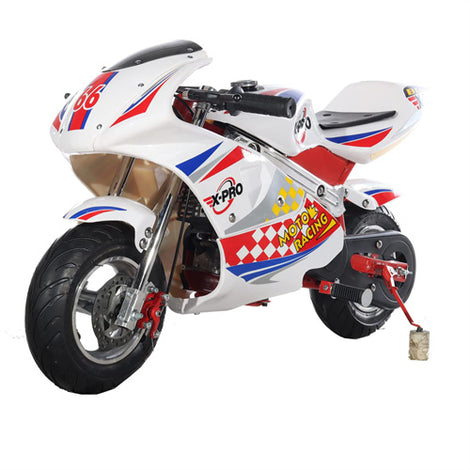 40cc High Performance Mini Motorcycle 4 Stroke Engine Pocket Mini