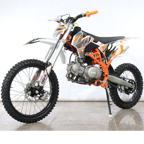 Free Shipping! X-PRO X5 125cc Dirt Bike with 4-Speed Manual Transmission, Kick Start, Big 19