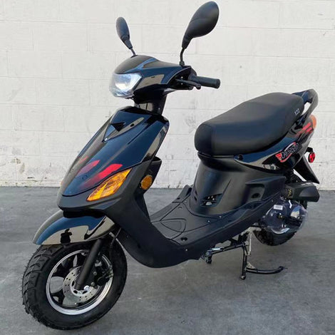 Free Shipping! X-PRO 50cc Moped Scooter with 10