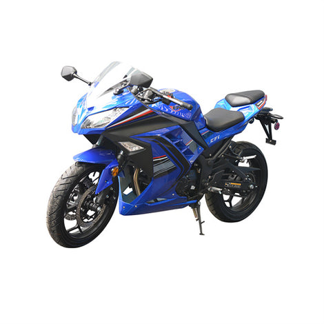 Free Shipping! X-PRO 250 Electronic Fuel Injection Street Motorcycle with 6-Speed Manual Transmission, Electric Start! 17