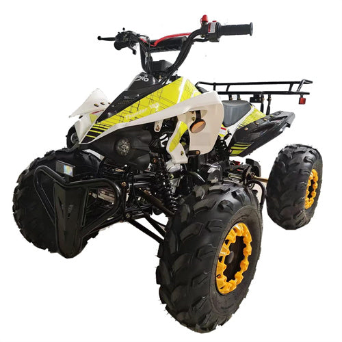 Free shipping! X-PRO Thunder 125cc ATV with Automatic Transmission w/Reverse, LED Headlights, Big 19in/18in Tires!