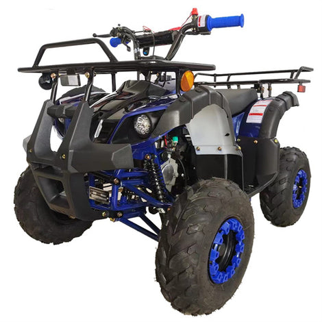 Free Shipping! X-PRO 125cc ATV with Automatic Transmission w/Reverse, LED Headlights, Remote Control, Big 16