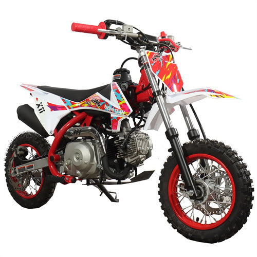 Free Shipping! X-PRO X11 110cc Dirt Bike with Automatic Transmission, Electric Start, Hydraulic Disc Brake! 10in Wheels! Zongshen Brand Engine!