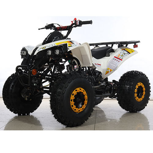 Free Shipping! X-PRO Storm 125cc ATV with Automatic Transmission w/Reverse, LED Headlights, Electric Start, Big 19in/18in Tires!