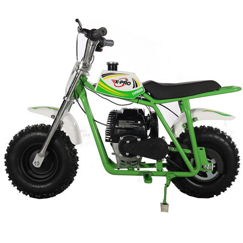 Free Shipping! X-PRO Typhoon 40cc Mini Dirt Bike With Pull Start! Chain Drive, Disc Brakes! 6 Tires!