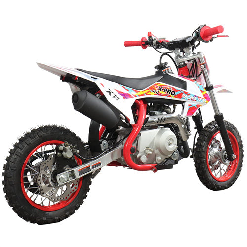 Free Shipping! X-PRO X11 110cc Dirt Bike with Automatic Transmission, Electric Start, Hydraulic Disc Brake! 10in Wheels! Zongshen Brand Engine!