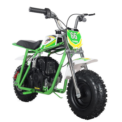 Free Shipping! X-PRO Typhoon 40cc Mini Dirt Bike With Pull Start! Chain Drive, Disc Brakes! 6 Tires!