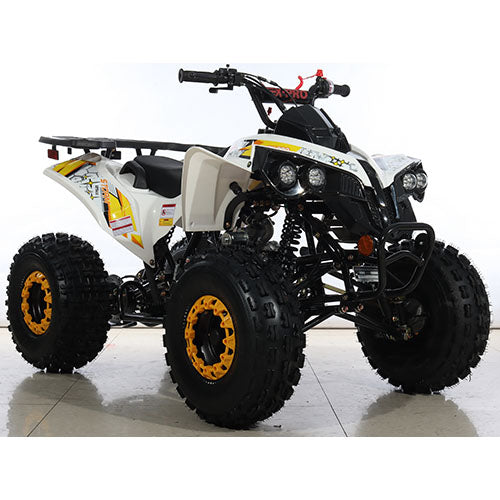 Free Shipping! X-PRO Storm 125cc ATV with Automatic Transmission w/Reverse, LED Headlights, Electric Start, Big 19in/18in Tires!