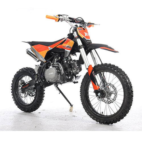 Free Shipping! X-PRO X9 125cc Dirt Bike with 4-Speed Manual Transmission, Kick Start, Big 17in/14in Tires! Zongshen Brand Engine!