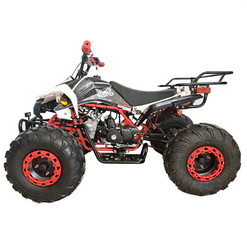 Free shipping! X-PRO Thunder 125cc ATV with Automatic Transmission w/Reverse, LED Headlights, Big 19in/18in Tires!
