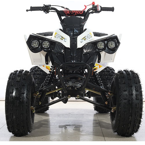 Free Shipping! X-PRO Storm 125cc ATV with Automatic Transmission w/Reverse, LED Headlights, Electric Start, Big 19in/18in Tires!
