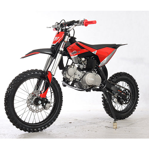 Free Shipping! X-PRO X9 125cc Dirt Bike with 4-Speed Manual Transmission, Kick Start, Big 17in/14in Tires! Zongshen Brand Engine!