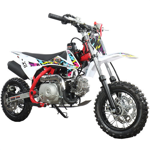 Free Shipping! X-PRO X11 110cc Dirt Bike with Automatic Transmission, Electric Start, Hydraulic Disc Brake! 10in Wheels! Zongshen Brand Engine!