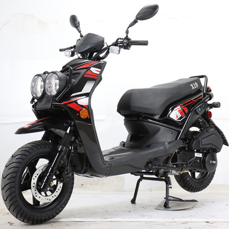 Free Shipping! X-PRO 150cc Moped Scooter with 12 Aluminum Wheels, Ele –  XProUSA