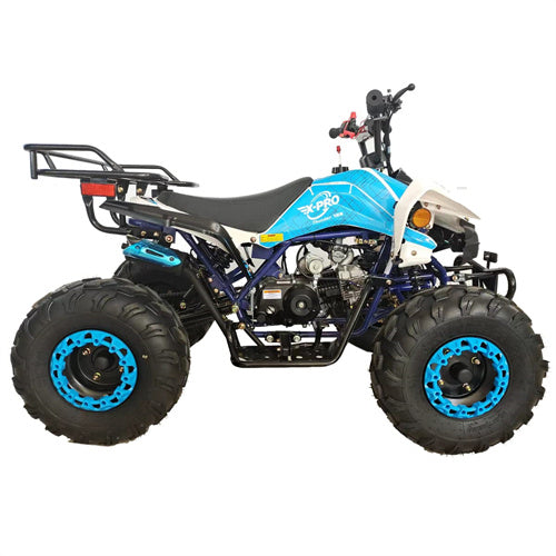 Free shipping! X-PRO Thunder 125cc ATV with Automatic Transmission w/Reverse, LED Headlights, Big 19in/18in Tires!