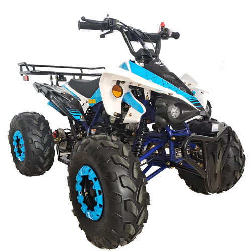 Free shipping! X-PRO Thunder 125cc ATV with Automatic Transmission w/Reverse, LED Headlights, Big 19in/18in Tires!