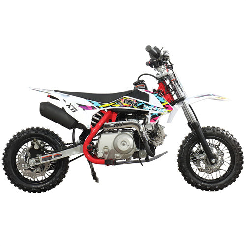Free Shipping! X-PRO X11 110cc Dirt Bike with Automatic Transmission, Electric Start, Hydraulic Disc Brake! 10in Wheels! Zongshen Brand Engine!