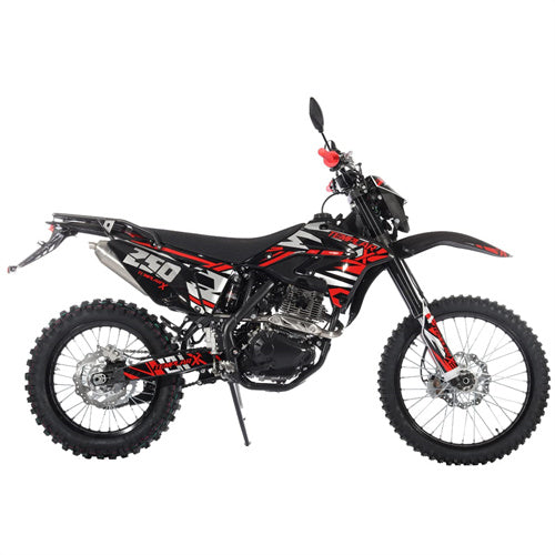 Free Shipping! TEMPLAR X 250cc Dirt Bike with All Lights and 6-Speed Manual Transmission,  Electric  Start! Big 21in/18in Wheels! Zongshen Brand Engine!