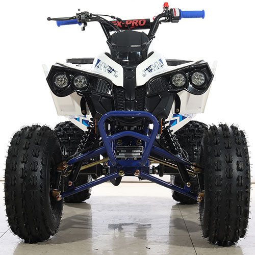 Free Shipping! X-PRO Storm 125cc ATV with Automatic Transmission w/Reverse, LED Headlights, Electric Start, Big 19in/18in Tires!