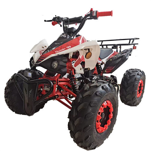Free shipping! X-PRO Thunder 125cc ATV with Automatic Transmission w/Reverse, LED Headlights, Big 19in/18in Tires!