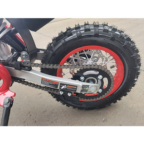Free Shipping! X-PRO X15 110cc Dirt Bike with Semi-Automatic Transmission, Kick Start, Hydraulic Disc Brake! Chain Drive! 12in/10in Wheels!