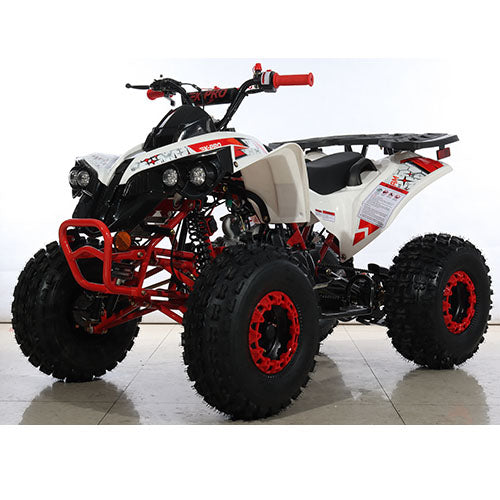 Free Shipping! X-PRO Storm 125cc ATV with Automatic Transmission w/Reverse, LED Headlights, Electric Start, Big 19in/18in Tires!