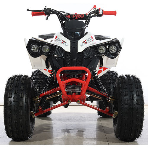 Free Shipping! X-PRO Storm 125cc ATV with Automatic Transmission w/Reverse, LED Headlights, Electric Start, Big 19in/18in Tires!