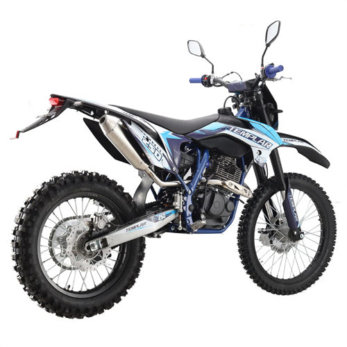 Free Shipping! X-PRO TEMPLAR 250cc Dirt Bike with All Lights and 5-Speed Manual Transmission,  Electric/Kick Start! Big 21in/18in Wheels! Zongshen Brand Engine!