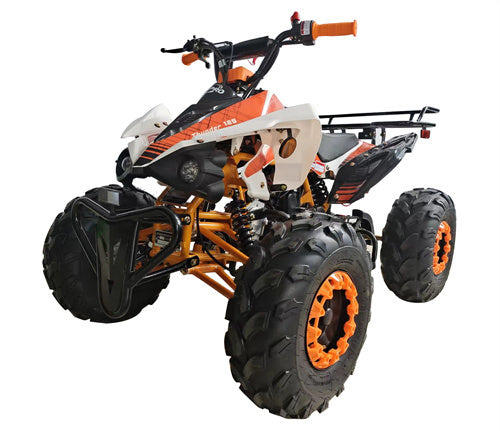 Free shipping! X-PRO Thunder 125cc ATV with Automatic Transmission w/Reverse, LED Headlights, Big 19in/18in Tires!